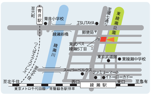 城東センター地図