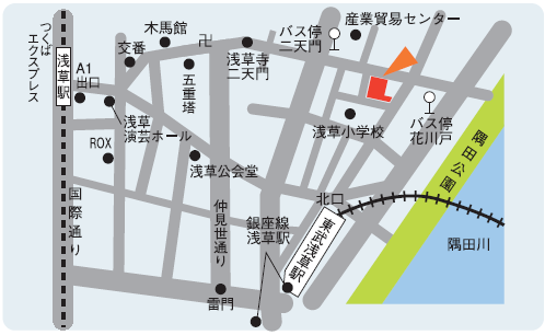 台東分校地図