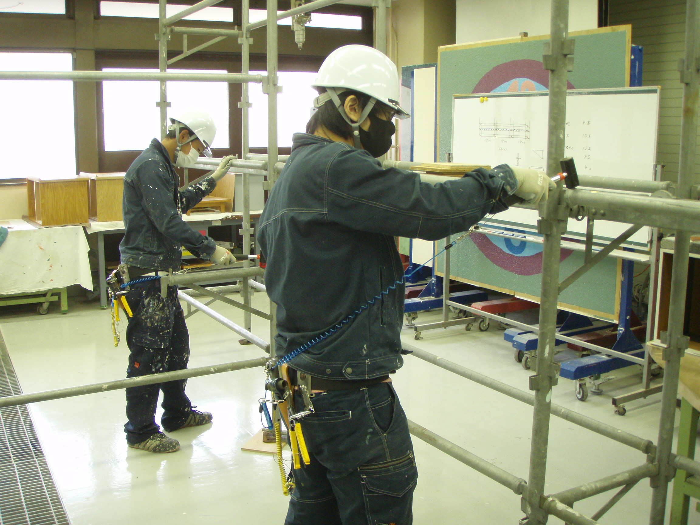 U-30建築塗装科 | 都立職業能力開発センター | TOKYOはたらく