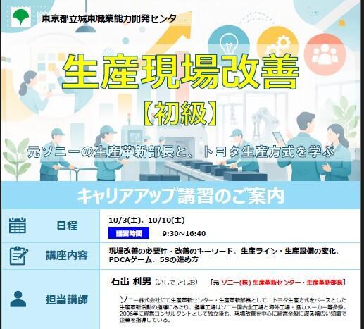 生産現場改善チラシ