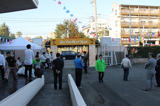 技能祭終了