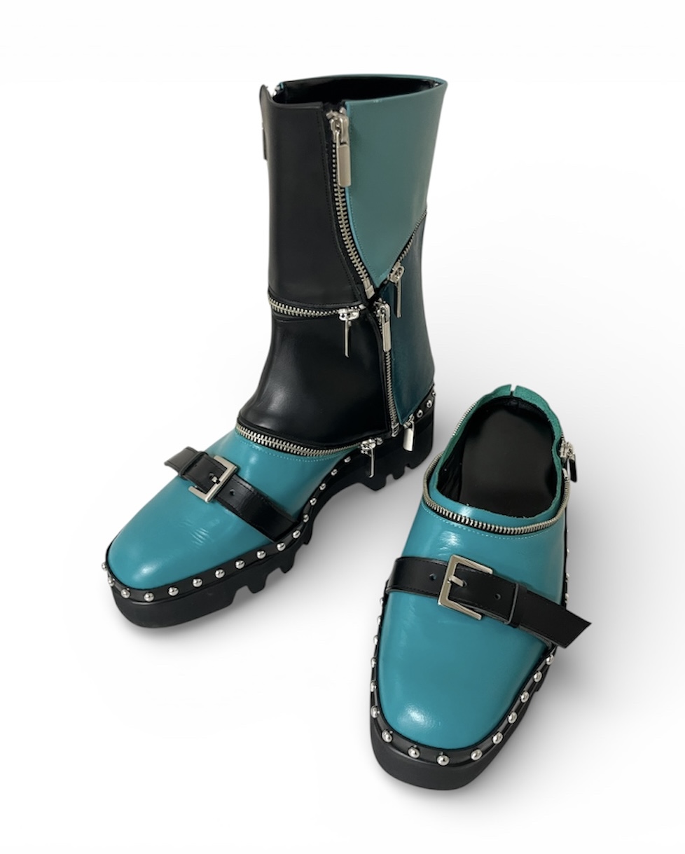 R7 日本シューズベストドレッサー賞 グランプリ作品「Armor Riders Boots」