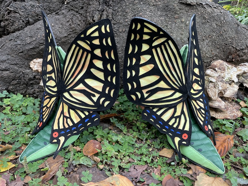 R7 日本シューズベストドレッサー賞 準グランプリ作品「羽化」 R7 日本シューズベストドレッサー賞 準グランプリ作品「羽化」